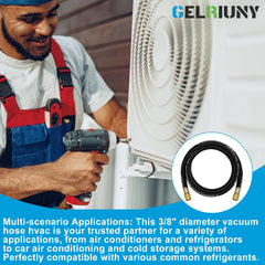 GELRIUNY 15660 hose suited for refrigeration and AC service.