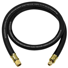 GELRIUNY halfinch hvac vacuum hose with 6 ft length and robust connector nuts