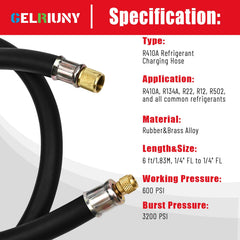 GELRIUNY halfinch-to-quarterinch flare fittings support versatile connections