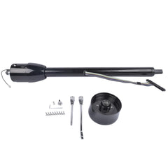 GELUOXI black stainless steel finish on steering column