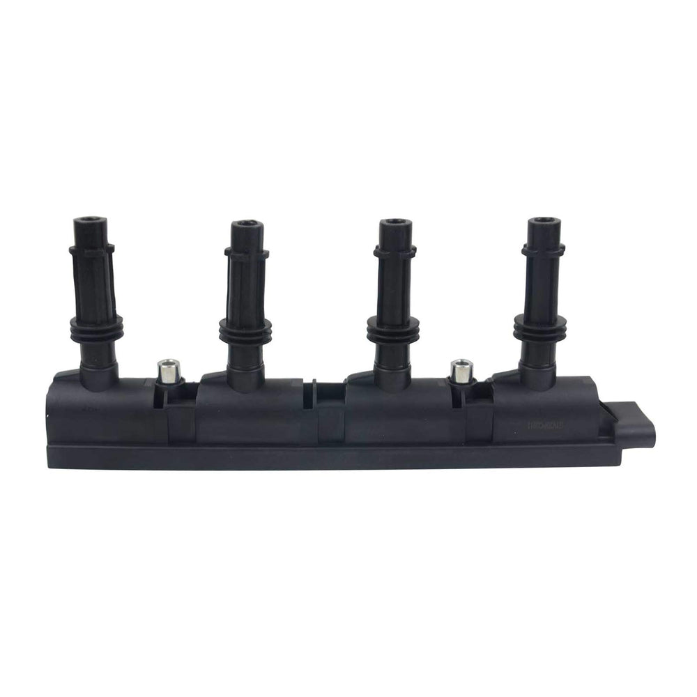 GELUOXI ignition coil pack installation step illustrating ease of fit.