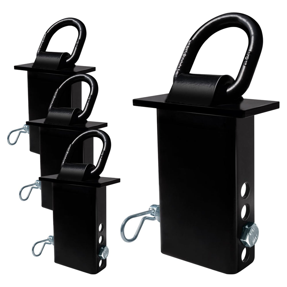 Gemigard 4-piece D-ring anchors secure cargo on flatbeds.