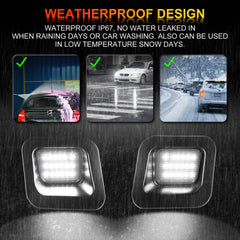 Gempro ABS housing and PC lens for durable plate lighting