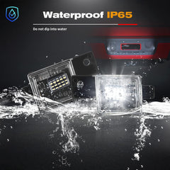 Gempro durable ABS plastic housing with PC lens for longevity.