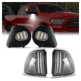 GemPro side mirror turn signal lights for Dodge Ram improve visibility on the road