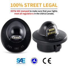 Gempro two-pack packaging for Ford license plate lights
