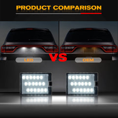 Two-pack Gempro lights install on the rear of a Dodge Durango.