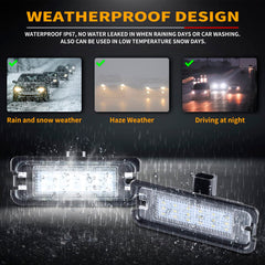 Gempro license light is waterproof and dustproof for all-weather reliability