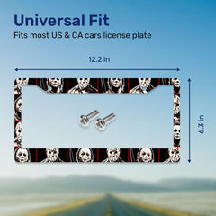 GENANY horror license frame makes a great gift for horror fans and drivers.