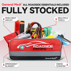 General Medi safety vest high visibility roadside gear