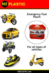 Generic Gas Pouch offers lightweight, foldable convenience for on-the-go fuel.