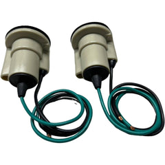 Generic 2-wire back-up light socket highlighting wiring connection