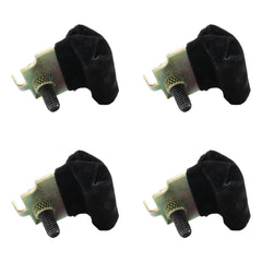 Generic 4-piece door glass anti-rattle cushion kit packaging ensures easy installation