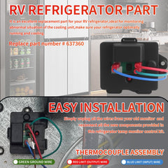 Generic 637360 dustproof design protects electronics in variable camping environments.
