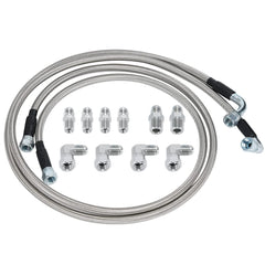 Generic 6AN 52-inch hose kit for versatile transmission cooling applications.