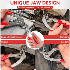 Generic automotive trim removal tool showing wide applicability in interior and exterior work.