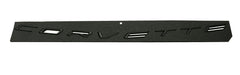 Original-size rear emblem replacement for 2020+ Corvette C8 in glossy black.
