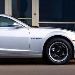 Generic Camaro ZL1 badge emblem installed on a Camaro enhances overall style.