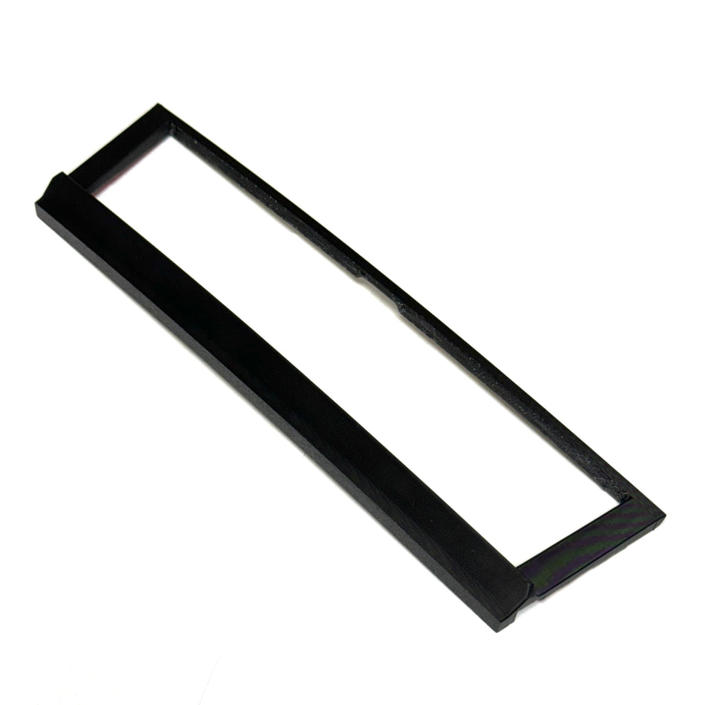 Generic durable polymer bezel withstands heat and daily use in Corolla 03-08