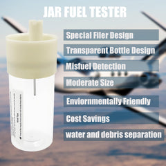 Generic Compact Travel-Friendly Test Jar fits in a bag for on‑the‑go inspections