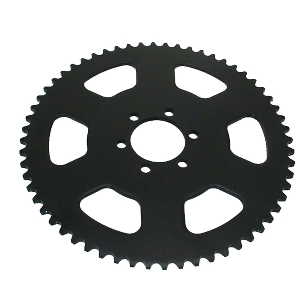 Generic DJ-Motor 35-60T black rear sprocket for Baja Doodle and Motovox bikes, improves gearing options.