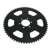 Generic DJ-Motor 35-60T black rear sprocket for Baja Doodle and Motovox bikes, improves gearing options.