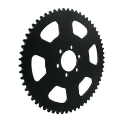 DJ-Motor 35-60T black sprocket on profile view, highlighting gear ratio flexibility.