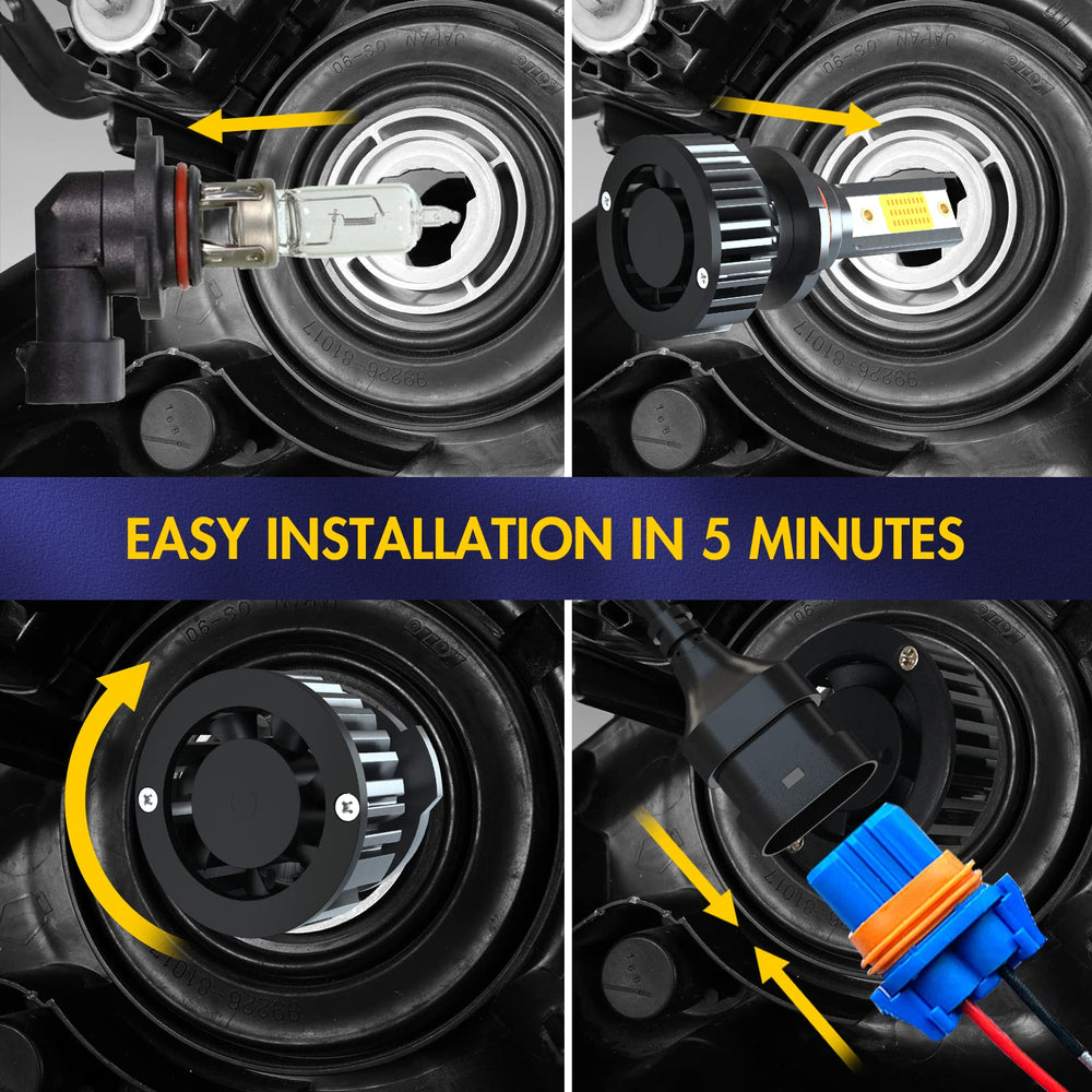 Generic Dodge Ram six-pack bulb kit for easy upgrade