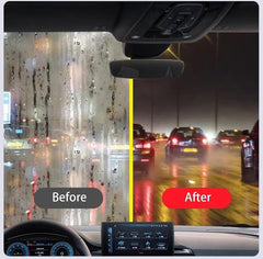 Generic built-in applicator enables quick, even windshield coverage.