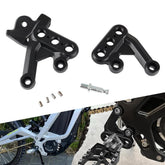 Generic Footpegs Bracket package for Sur-Ron bikes, ready for upgrade.