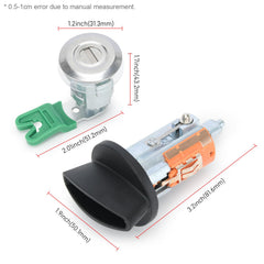 Generic front door lock cylinders kit for Ford Econoline; secure replacement.