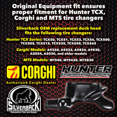 Hunter TCX professional tire service tool boosts workflow efficiency