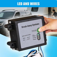 Generic Jack Boss LED indicator shows system status during towing