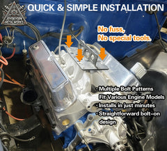Generic LS lift plate with transmission attached for easy servicing
