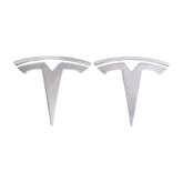 Generic Model 3 chrome front hood badge adds a premium look and durable exterior upgrade.