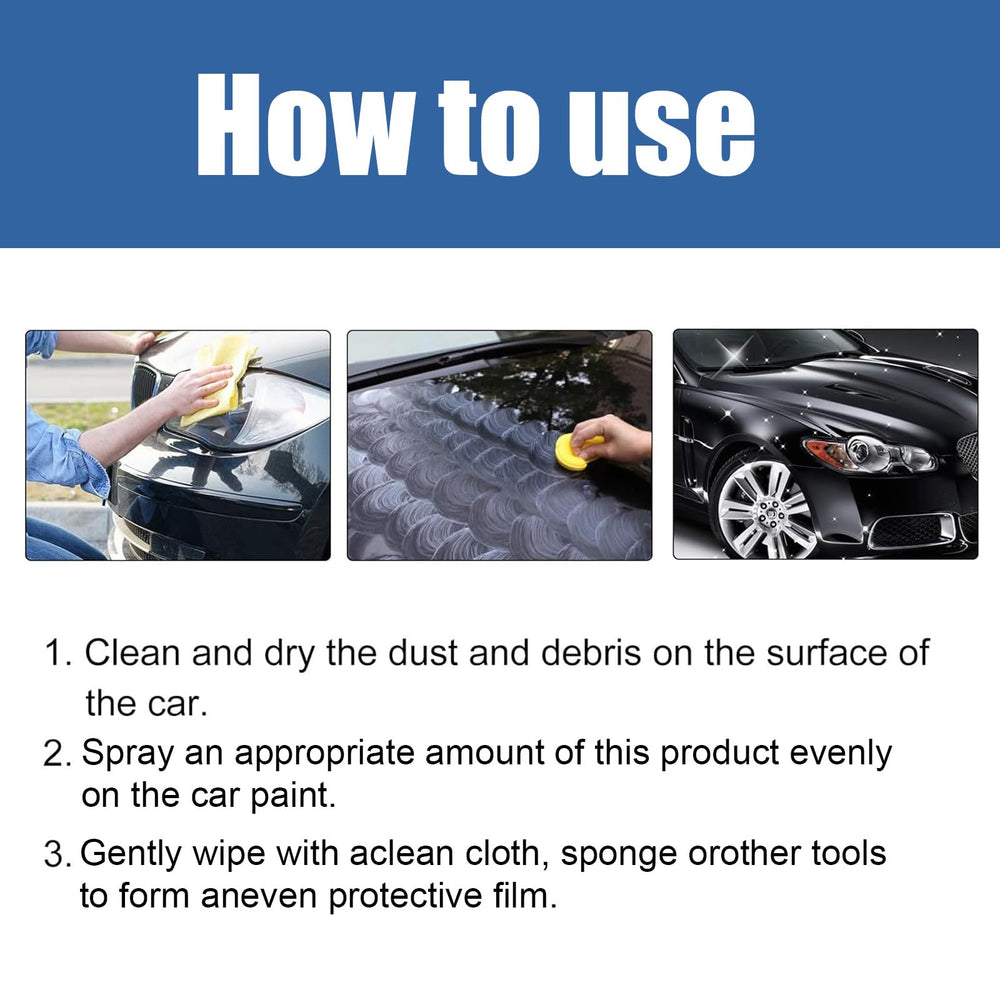 Generic Nanotech protection with water beading for a cleaner, longer-lasting finish