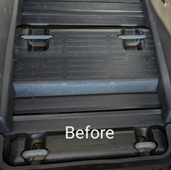 Generic Odyssey interior upgrade demonstrates a clean, professional second-row space