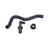 Generic PCV valve 90-degree kit with grommet and hose for reliable engine venting.