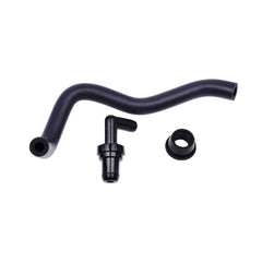 Generic PCV valve 90-degree kit with grommet and hose for reliable engine venting.