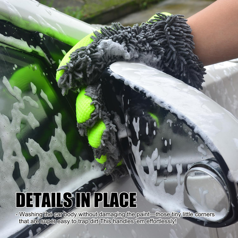 QMX mitt versatile for cars, trucks, boats and home surfaces.
