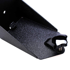 Generic rear mounting bracket compatible with stock bumpers without tire carriers