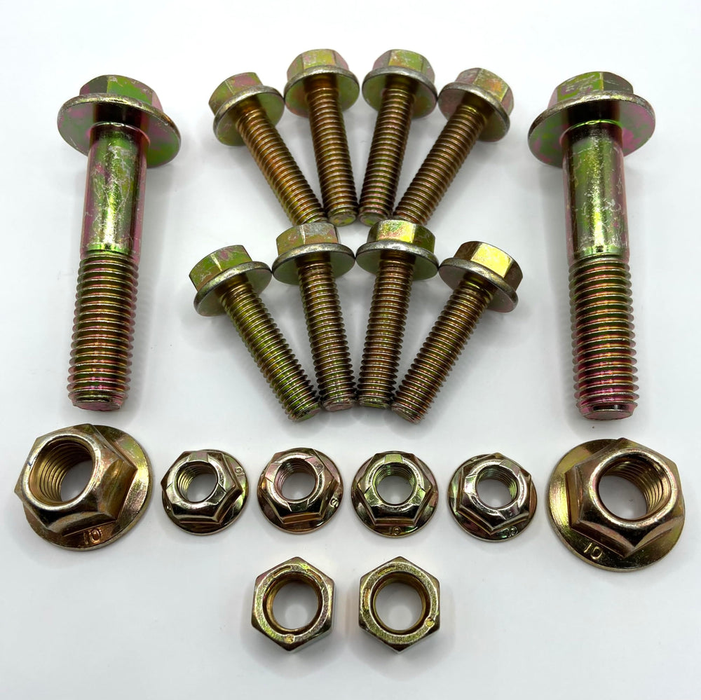 Generic Region Offroad shock bolts front upper right enhance front-end stability on rugged trails.