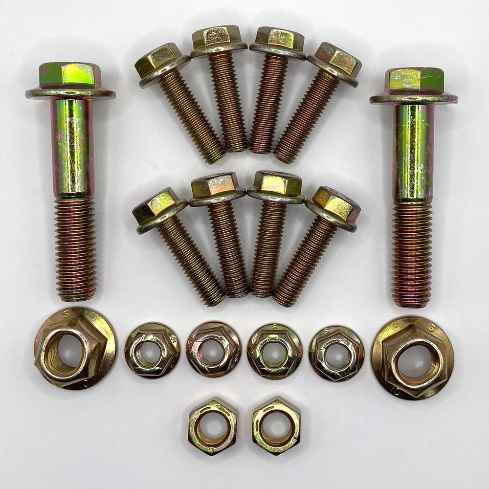 Generic Region Offroad shock bolts rear upper left support rear suspension on uneven terrain.