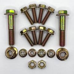 Generic Region Offroad shock bolts rear upper left support rear suspension on uneven terrain.