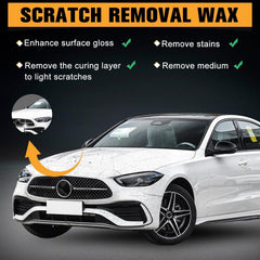 Generic Scratch Remover kit wipe sponge closeup highlighting effortless application