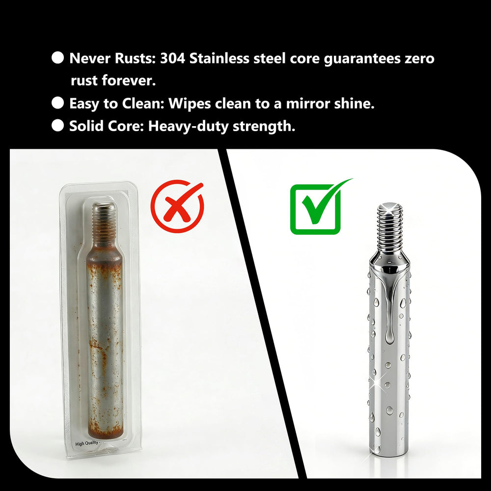 Generic 1/2in thread shifter extension fits many semi trucks and drivers.
