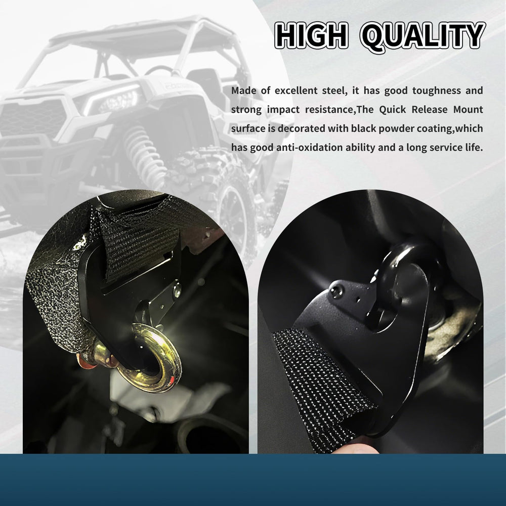 Generic steel construction with black powder coating for corrosion resistance