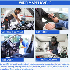 Generic steering wheel cover elastic fit adapts securely to most wheels