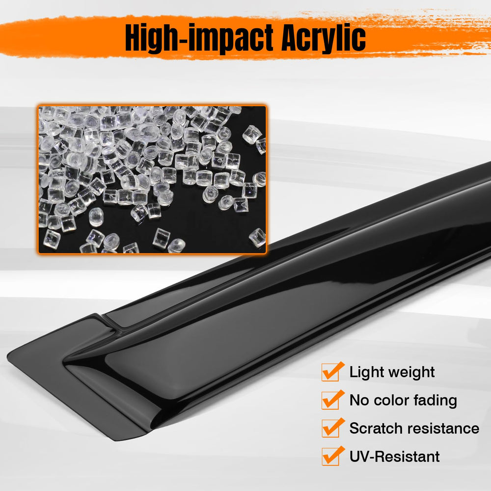 Generic smoke-tinted visors reduce glare for daylight driving