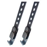 Generic swivel-style exhaust hanger assembly keeps muffler aligned with easy rotation.